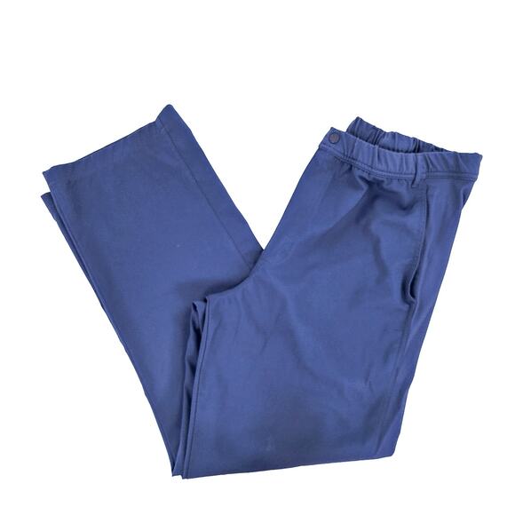 Carhartt Scrub Pants Men's Large Blue Nursing Medical Multi Cargo Pockets - Picture 1 of 13